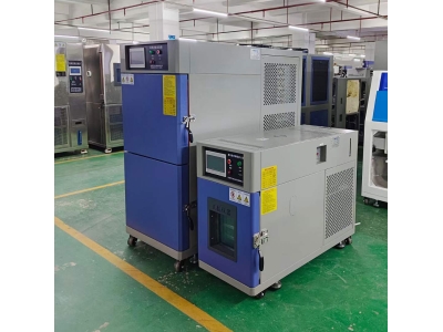 49L恒溫恒濕試驗箱與22L冷熱沖擊試驗箱發(fā)貨浙江客戶公司。